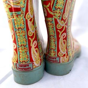 Tamara Henriques Boho Rubber Boots